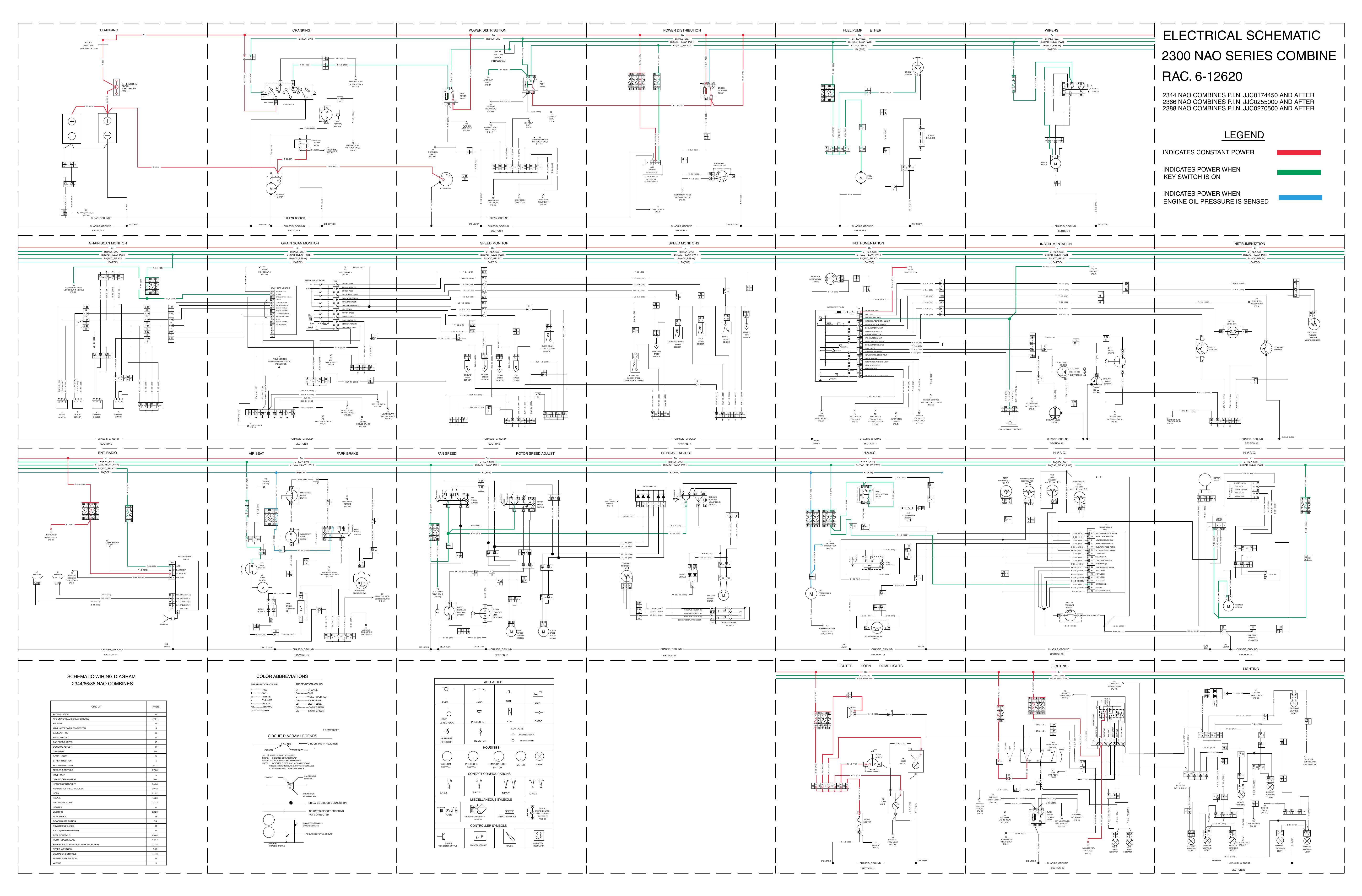 2300 ELC SCH 1 ELECTRICAL SCHEMATIC